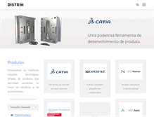 Tablet Screenshot of distrim.pt